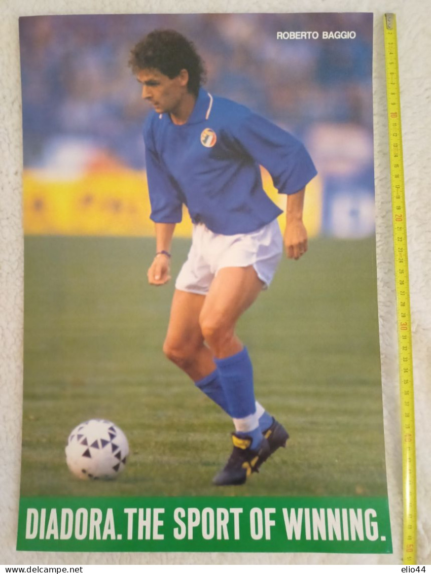 Altri Temi E Collezioni - Poster Calcio -  Roberto Baggio (Nazionale Italiana) - - Autres & Non Classés