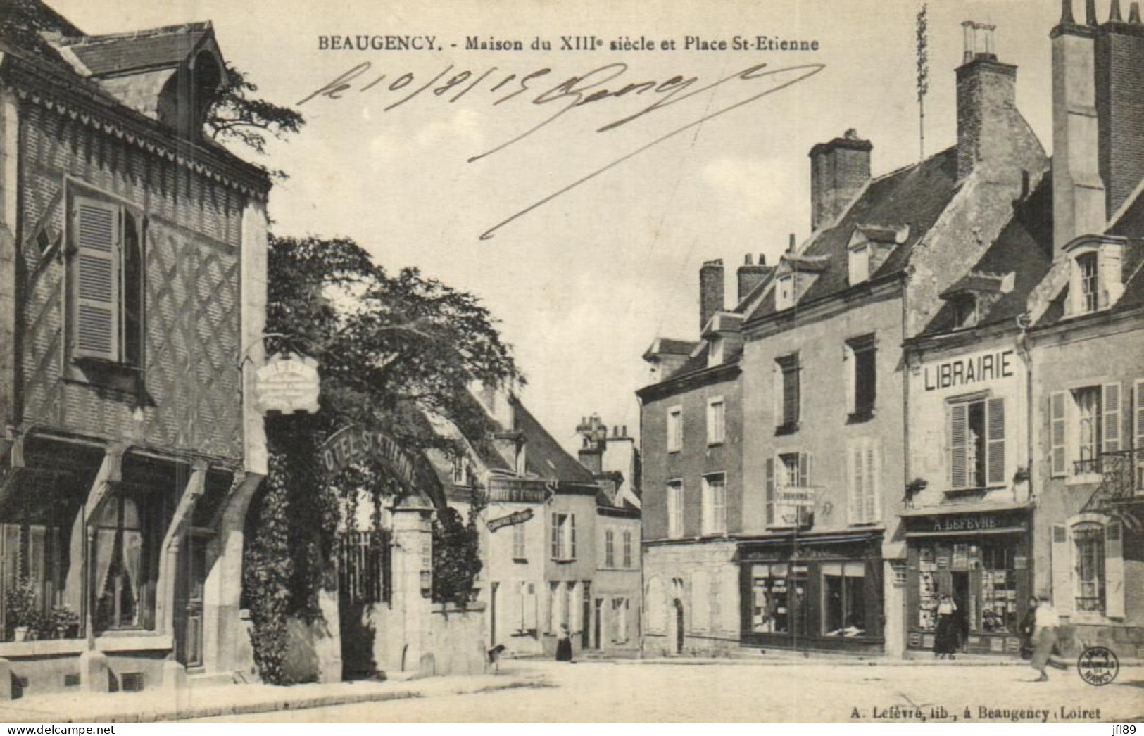 France > [45] Loiret > Beaugency - Maison Du XIIIem Et Place Saint Etienne - 15187 - Beaugency