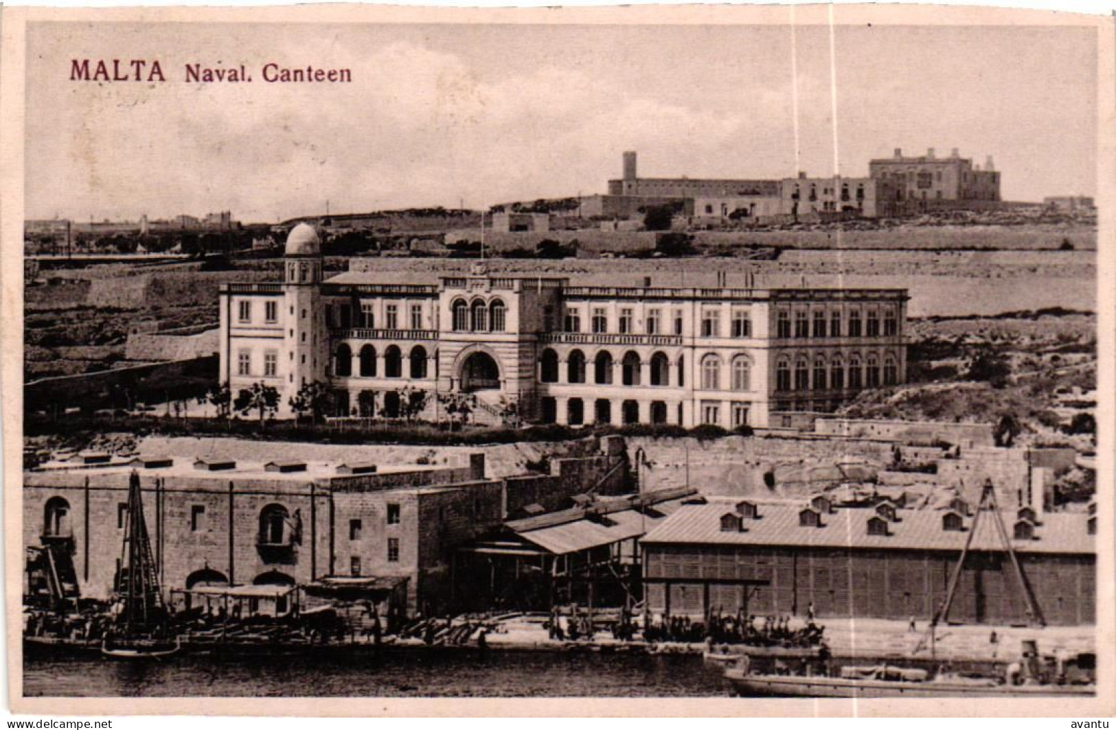 MALTA /  NAVAL CANTEEN - Malta