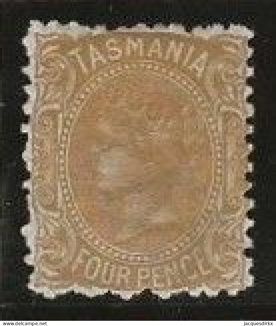 Tasmania       .   SG    .  147 (2 Scans)      .   *     .     Mint-hinged - Mint Stamps