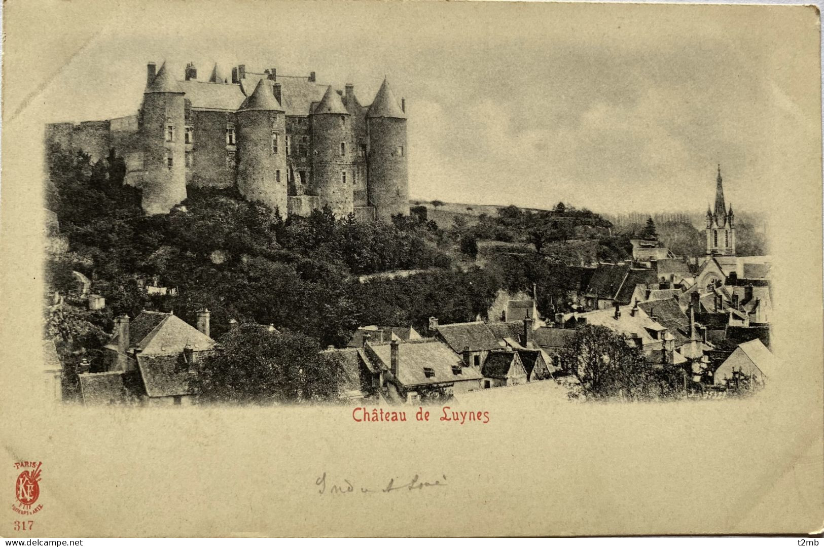 CPA (Indre Et Loire). Château De LUYNES (n° 317) - Luynes