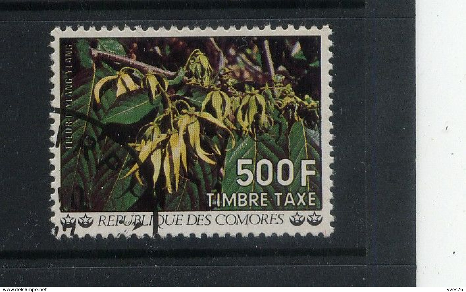 COMORES - Y&T Taxe N° 17° - Fleur D'ylang Ylang - Comoros