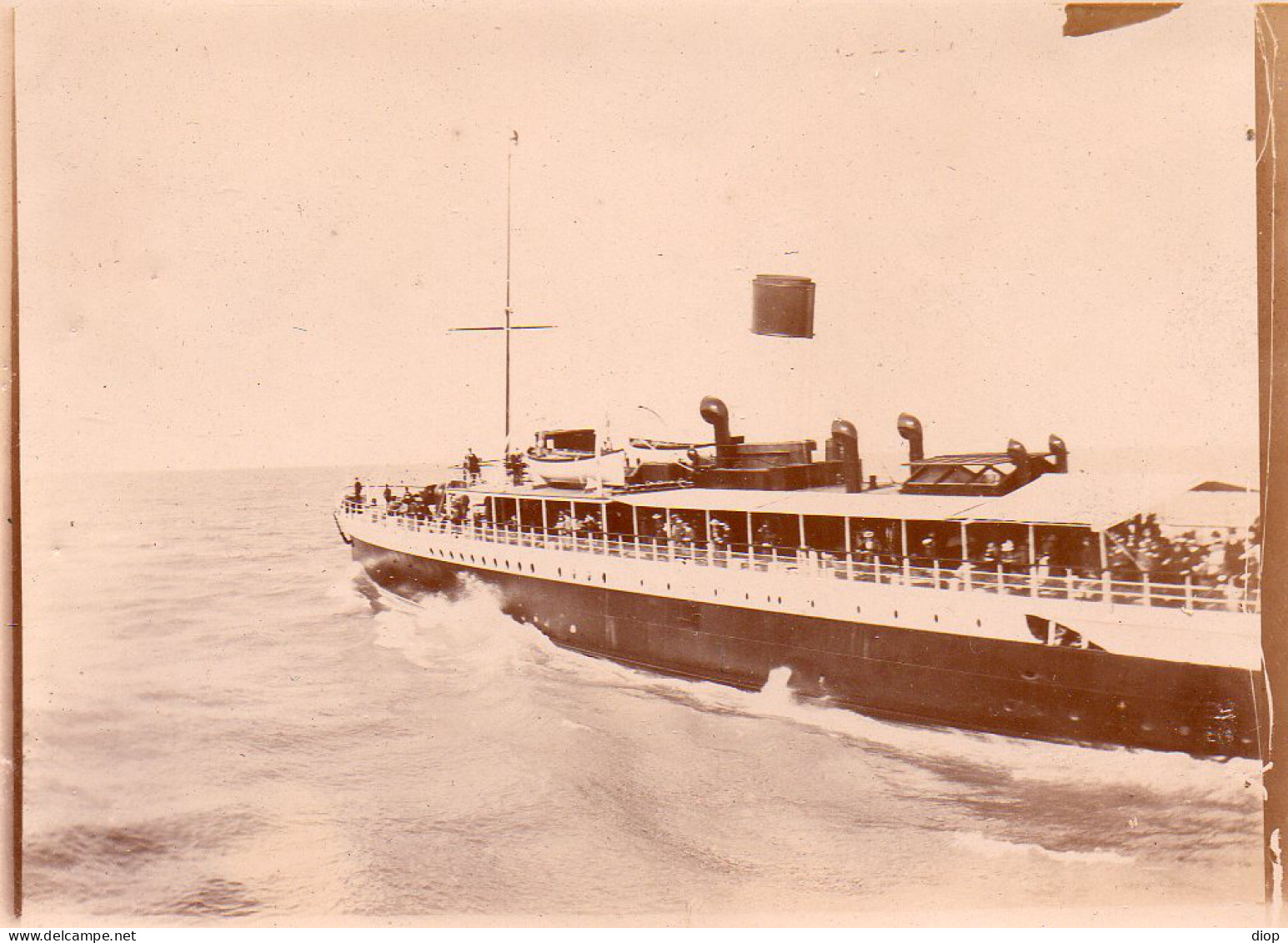 Photo Vintage Paris Snap Shop - Bateau Boat Mer Sea - Schiffe