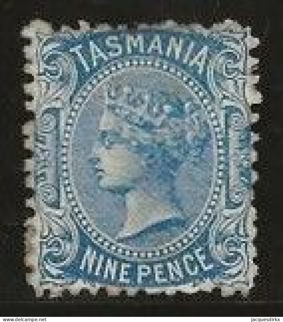 Tasmania       .   SG    .  154      .   (*)     .     Mint Without Gum - Mint Stamps