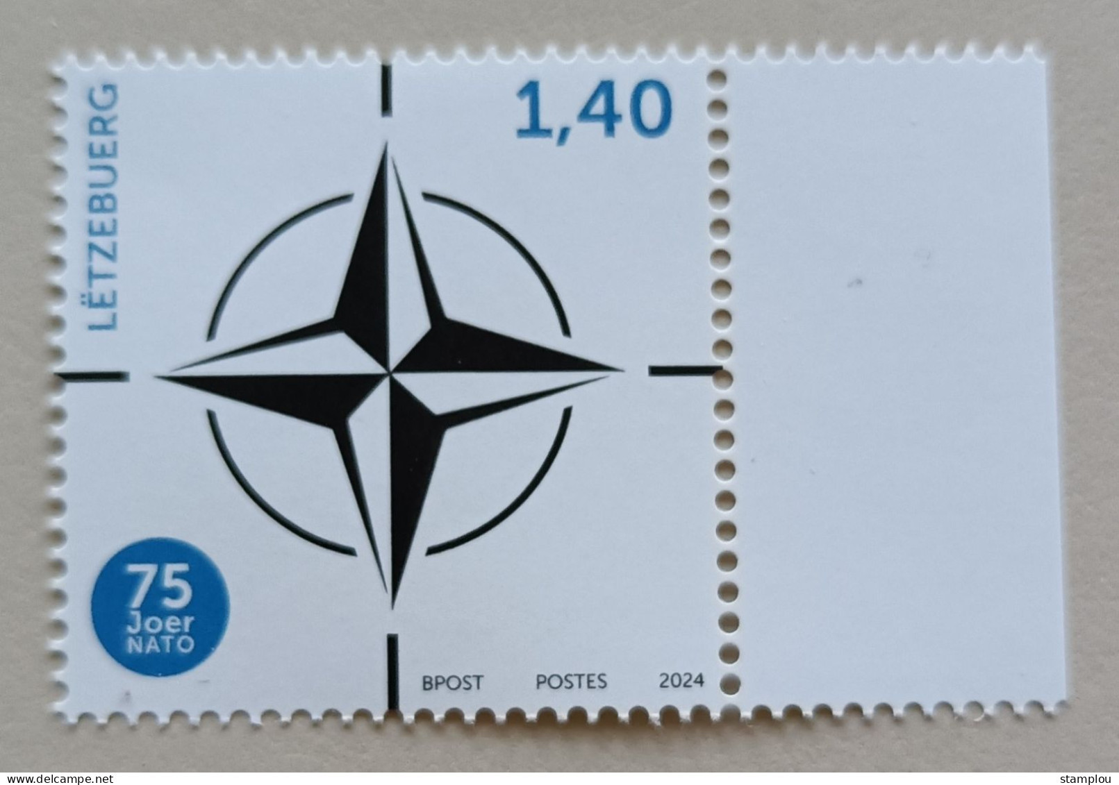 Luxemburg-Luxembourg 2024 75 Years Of NATO - OTAN