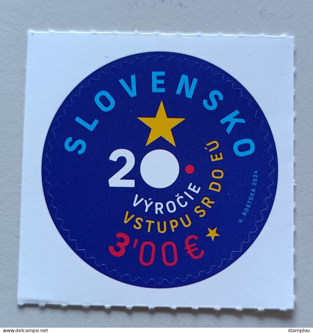 Slowakije-Slovakia 2024 20e Verjaardag Van Toedreding EU - Idées Européennes