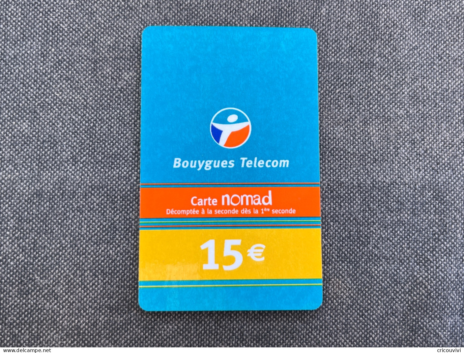 Nomad / Bouygues Nom Pu37A - Cellphone Cards (refills)