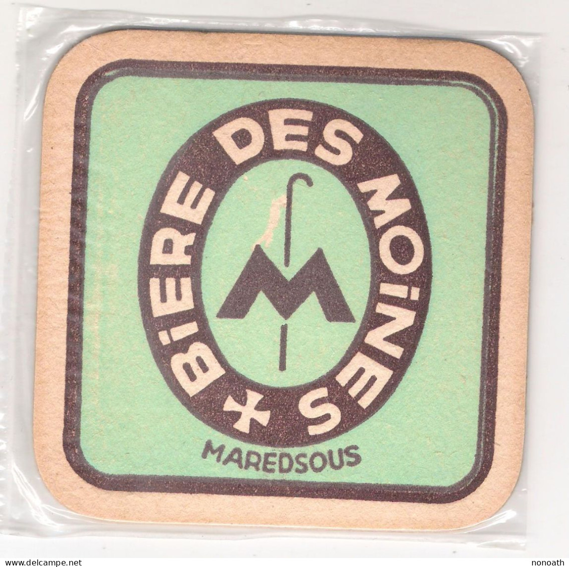 Ancien Sous Bock Abbaye De Maredsous "Bière Des Moines" - Beer Mats