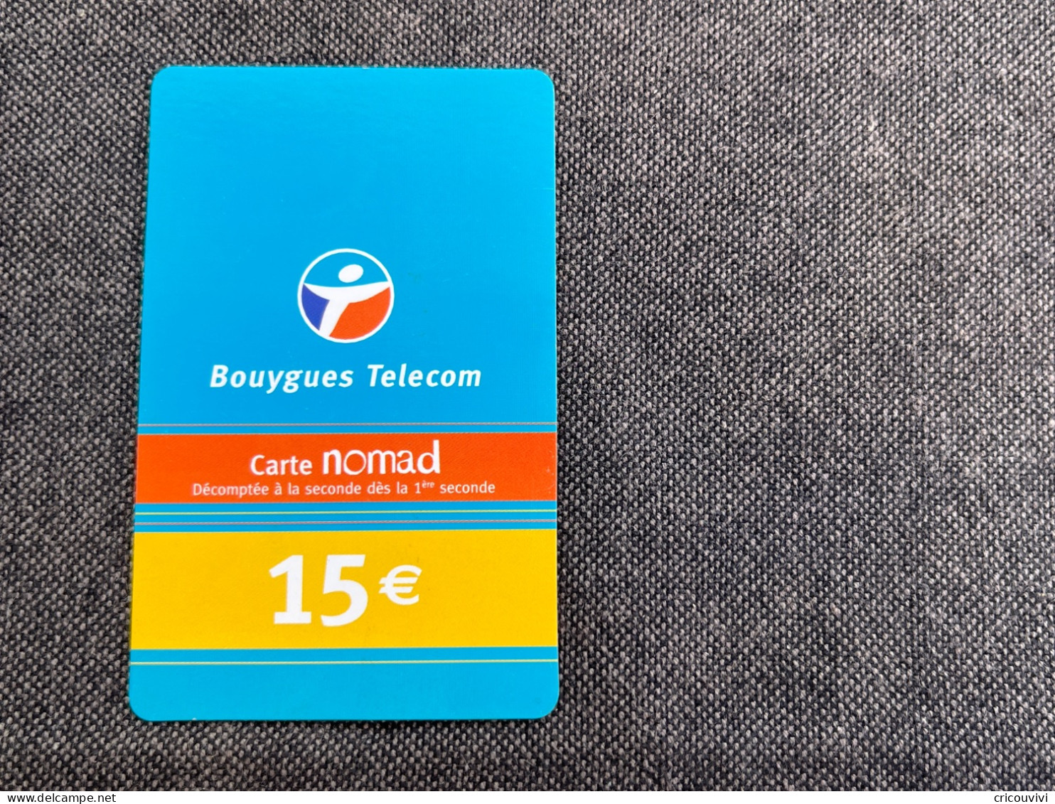 Nomad / Bouygues Nom Pu37B - Cellphone Cards (refills)