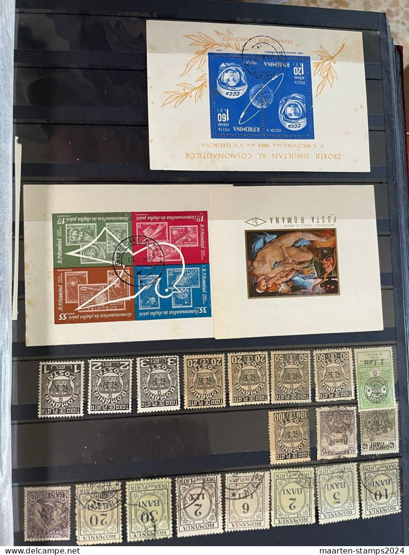 Collection Romania, classic to modern, mostly o, desired revenue 60, added extra stamps 1930-1943 *