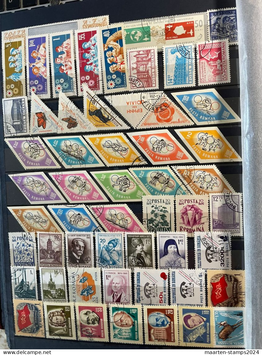 Collection Romania, classic to modern, mostly o, desired revenue 60, added extra stamps 1930-1943 *