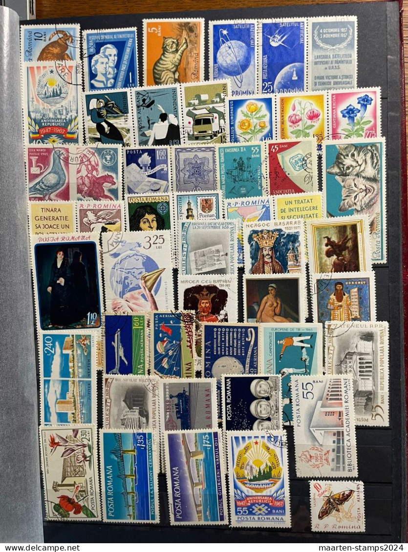 Collection Romania, classic to modern, mostly o, desired revenue 60, added extra stamps 1930-1943 *