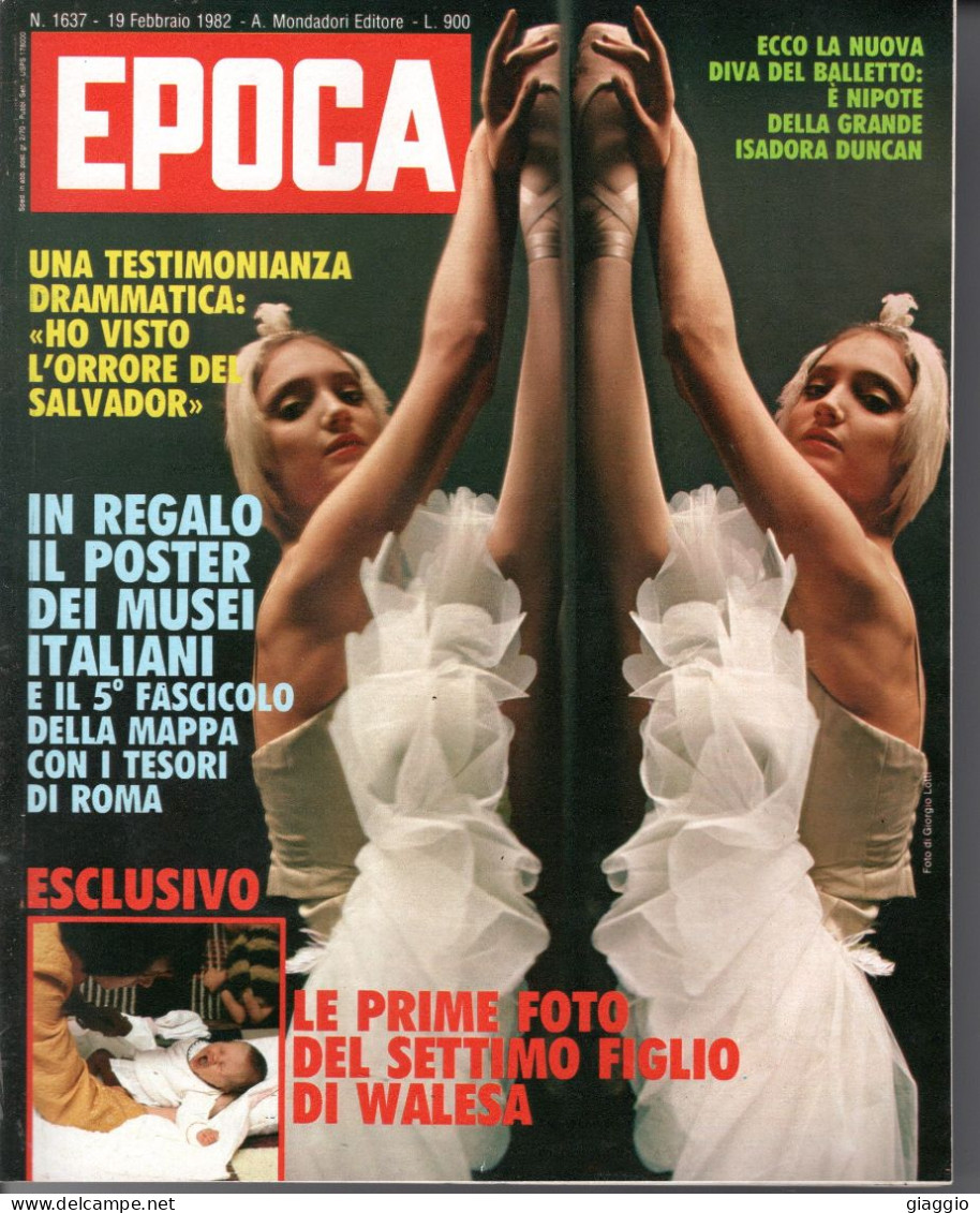 °°° RIVISTA EPOCA N° 1637 DEL 19 FEBBRAIO 1982 °°° - Sonstige & Ohne Zuordnung