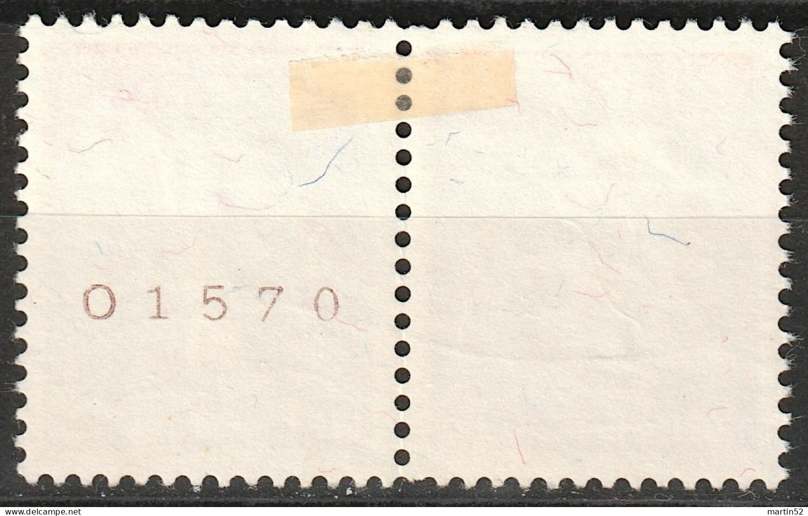 Schweiz Suisse 1939: Rollenpaar Zu Z26f = 229yR.01+237yR Mi W17 = 345yR+353y Mit N° O1570 Wellen-⊙ (Zu CHF 54.00) - Rollen