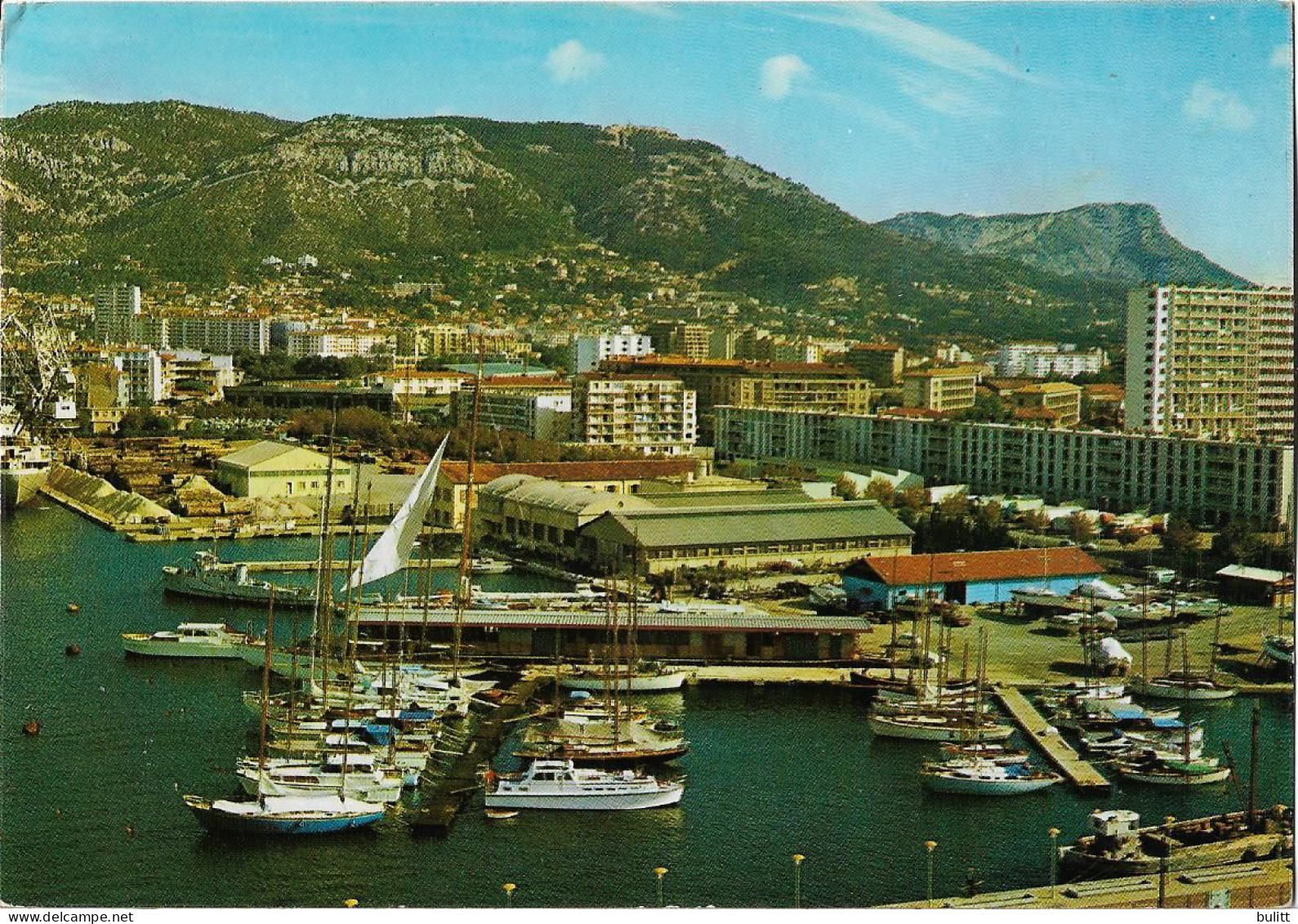 TOULON - Le Port Des Yachts Et Le Club Nautique - Toulon