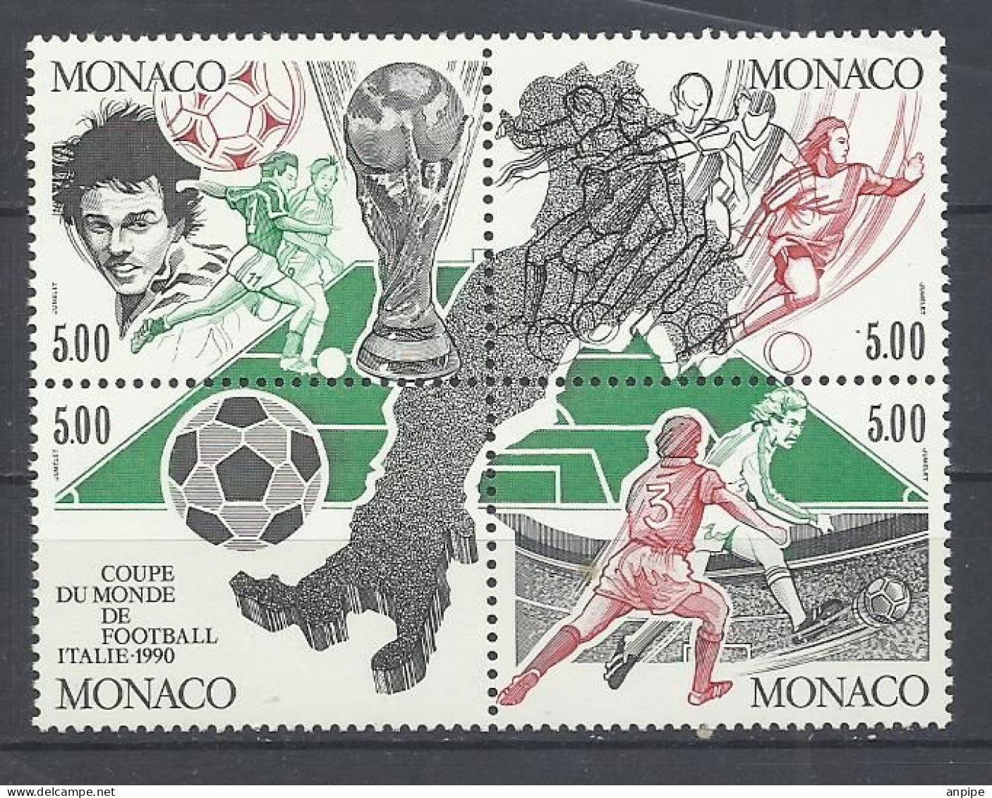 MÓNACO. DEPORTES - Unused Stamps