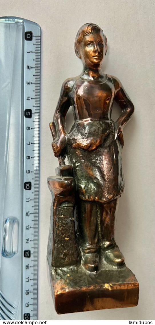 Statuette "Forgeron" De Rafaëllo SCALI - Autres & Non Classés