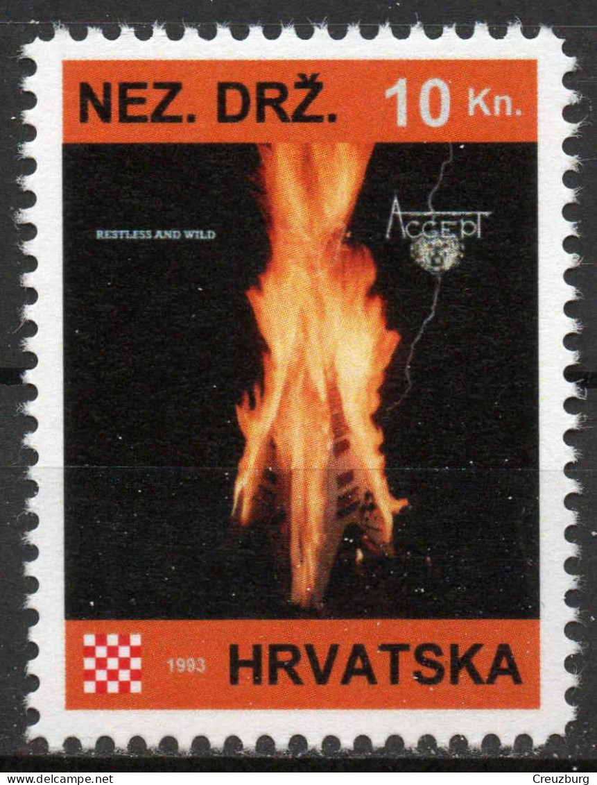 Accept - Briefmarken Set Aus Kroatien, 16 Marken, 1993. Unabhängiger Staat Kroatien, NDH. - Croatie