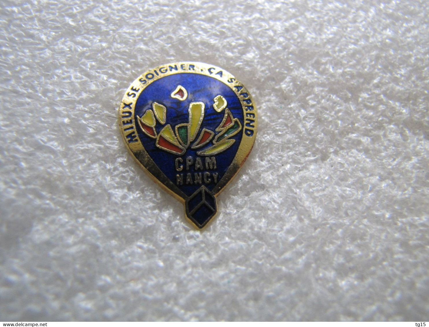 PIN'S   MONTGOLFIÈRE    C P A M  NANCY  Email Grand Feu - Airships