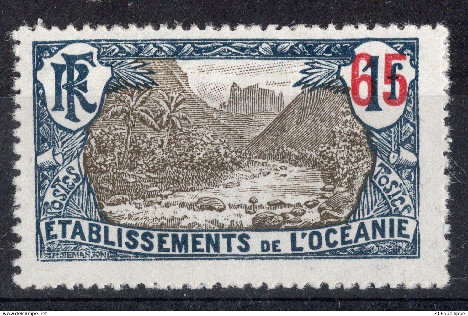 OCEANIE  Timbre-Poste N°58* Neuf Charnière TB Cote : 2.75€ - Unused Stamps
