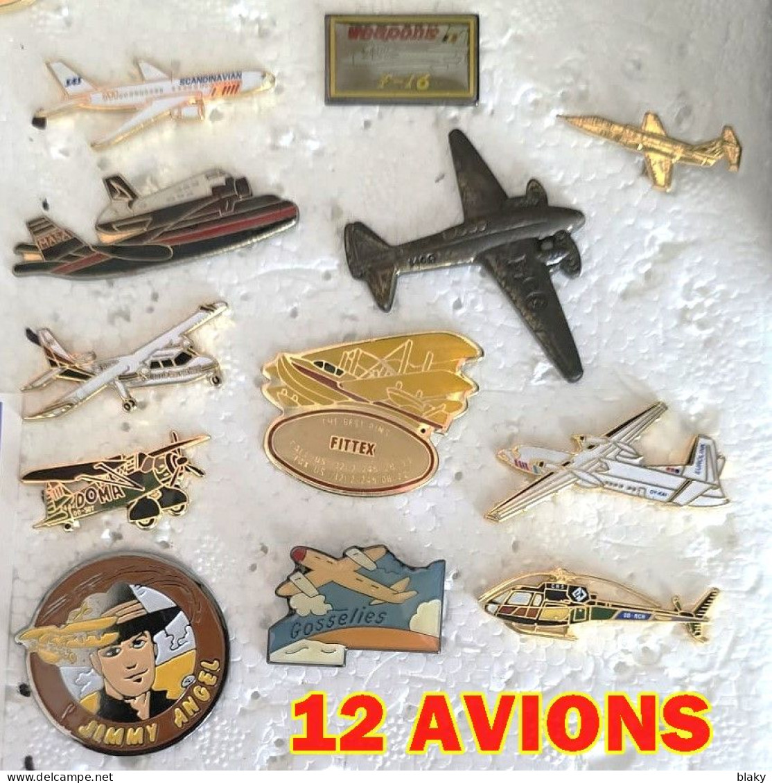12 AVIONS - Vliegtuigen