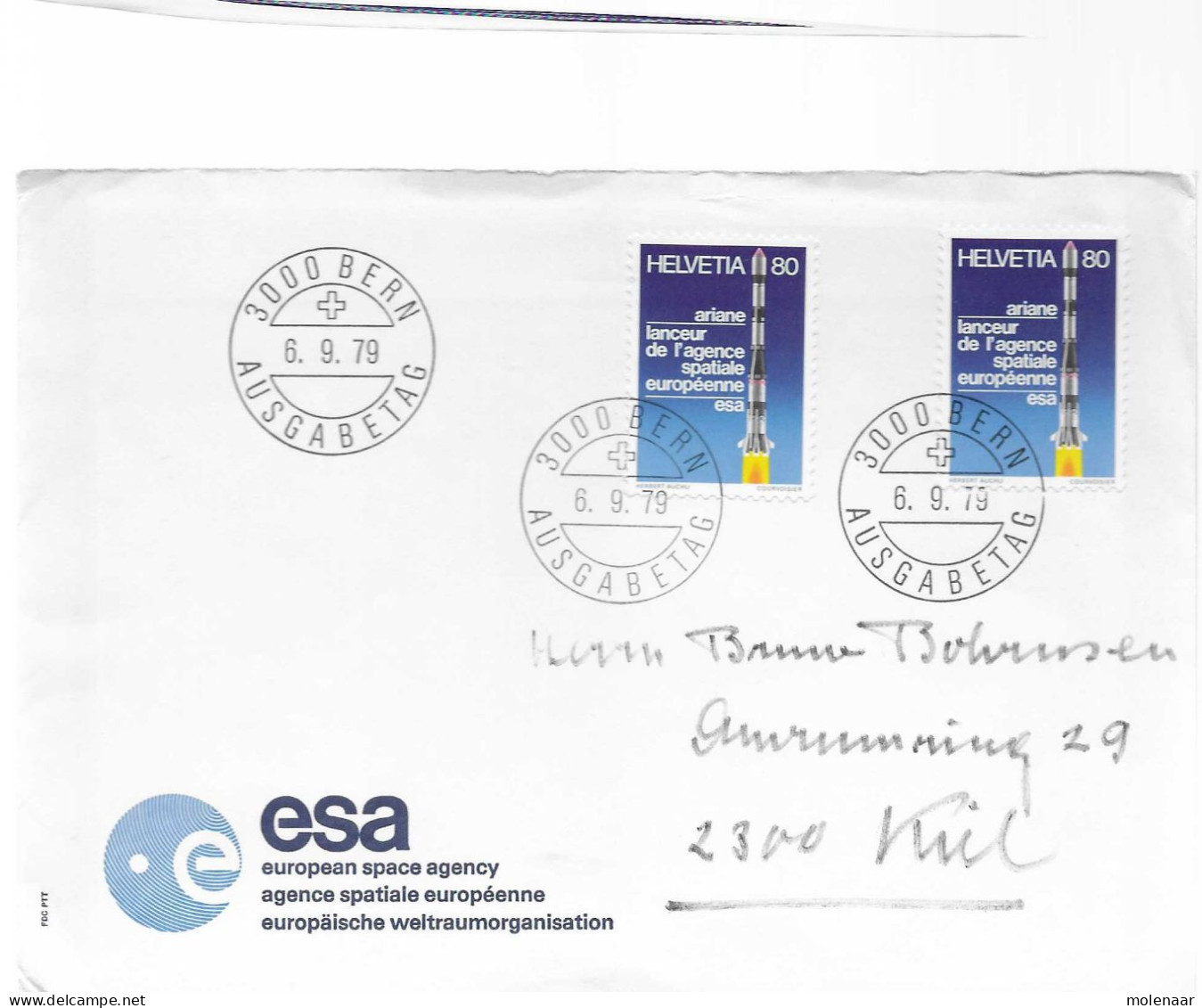 Postzegels > Europa > Zwitserland > 1970-1979 > Brief 2x No. 1158 (17643) - Lettres & Documents