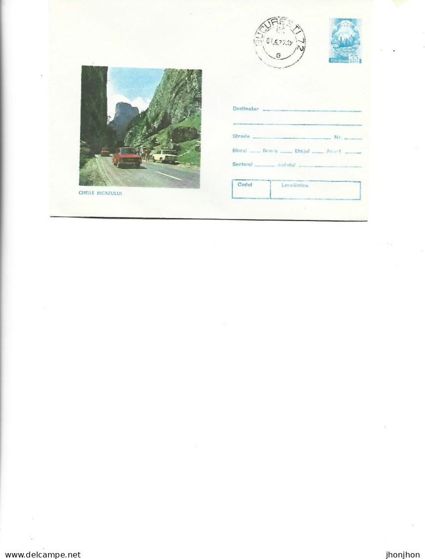 Romania - Postal St.cover Used 1979(116)  -   Bicaz Canyon - Postal Stationery