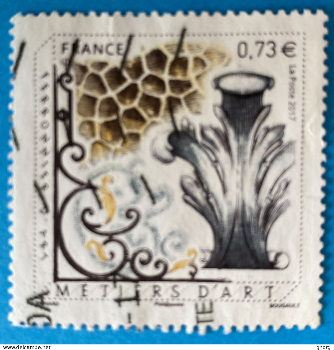 France 2017 : Les Métiers D'Art. Feronnier D'art N° 5135 Oblitéré - Used Stamps