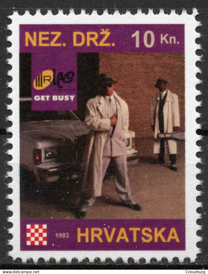 Mr. Lee - Briefmarken Set Aus Kroatien, 16 Marken, 1993. Unabhängiger Staat Kroatien, NDH. - Croatia