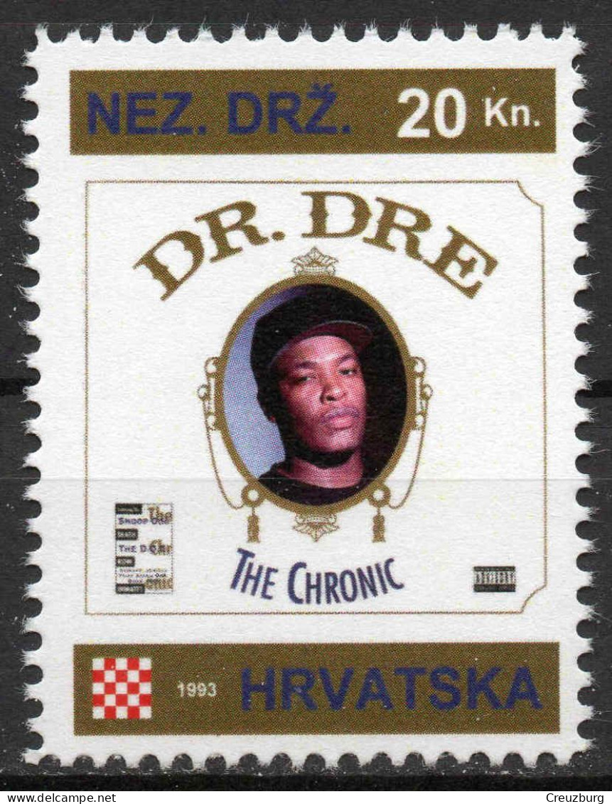 Dr. Dre - Briefmarken Set Aus Kroatien, 16 Marken, 1993. Unabhängiger Staat Kroatien, NDH. - Croatie
