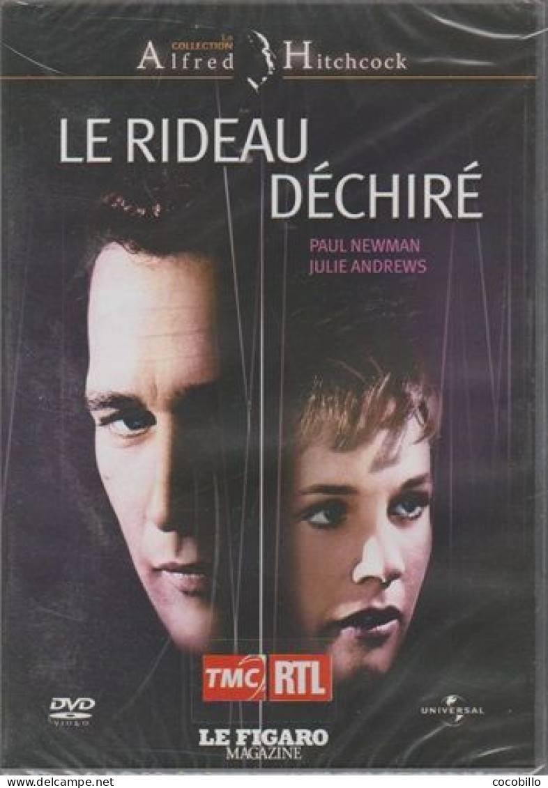 DVD X 1 - Le Rideau Déchiré D' Alfred Hitchcock - Editions Atlas - N°16 - ( Film De 1966 ) - [ Neuf ! Sous Blister ] - Policiers