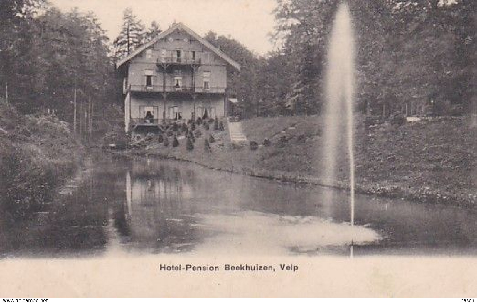 4850a181Velp, Hotel Pension Beekhuizen.  - Velp / Rozendaal