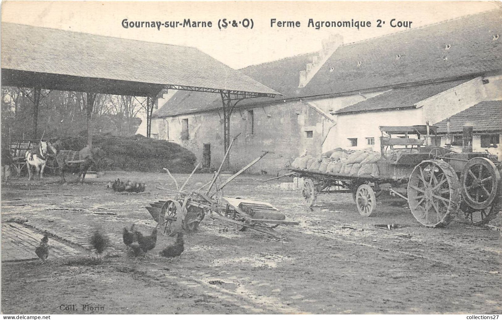 93-GOURNAY-SUR-MARNE- FERME ARGROMOMIQUE 2eme COUR - Gournay Sur Marne