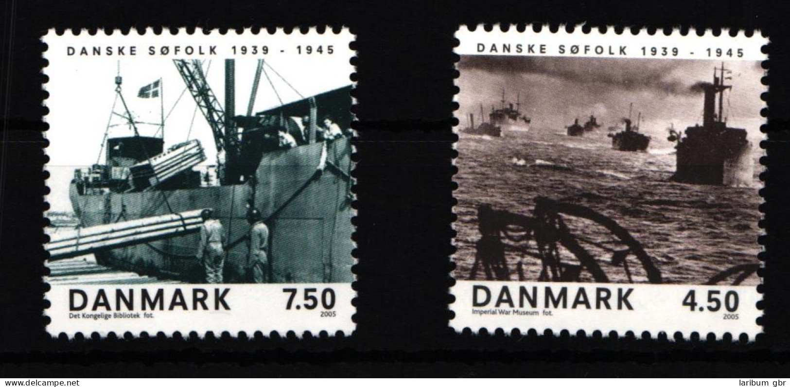 Dänemark 1401-1402 Postfrisch Schifffahrt #HS143 - Autres & Non Classés