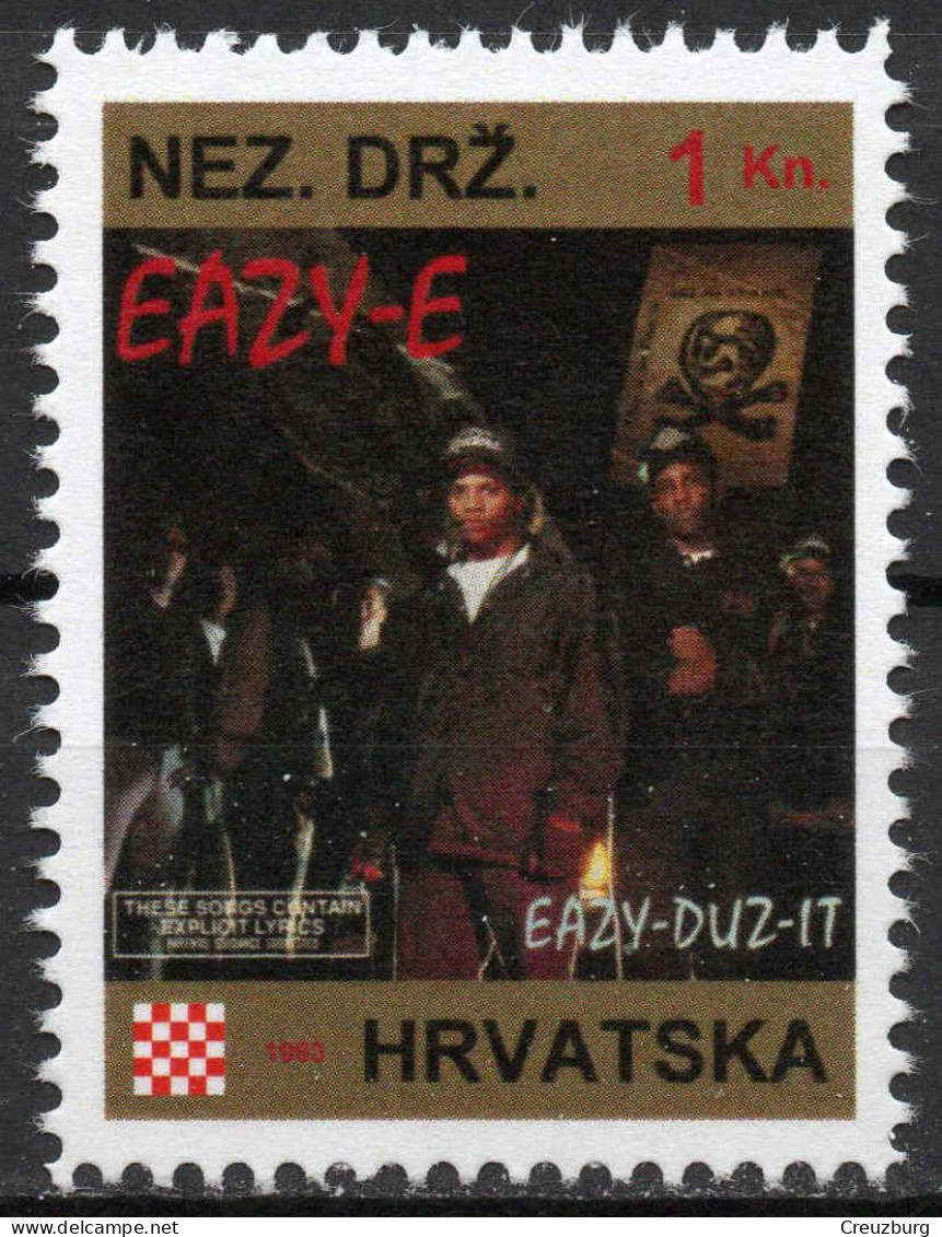 EPMD - Briefmarken Set Aus Kroatien, 16 Marken, 1993. Unabhängiger Staat Kroatien, NDH. - Croatia