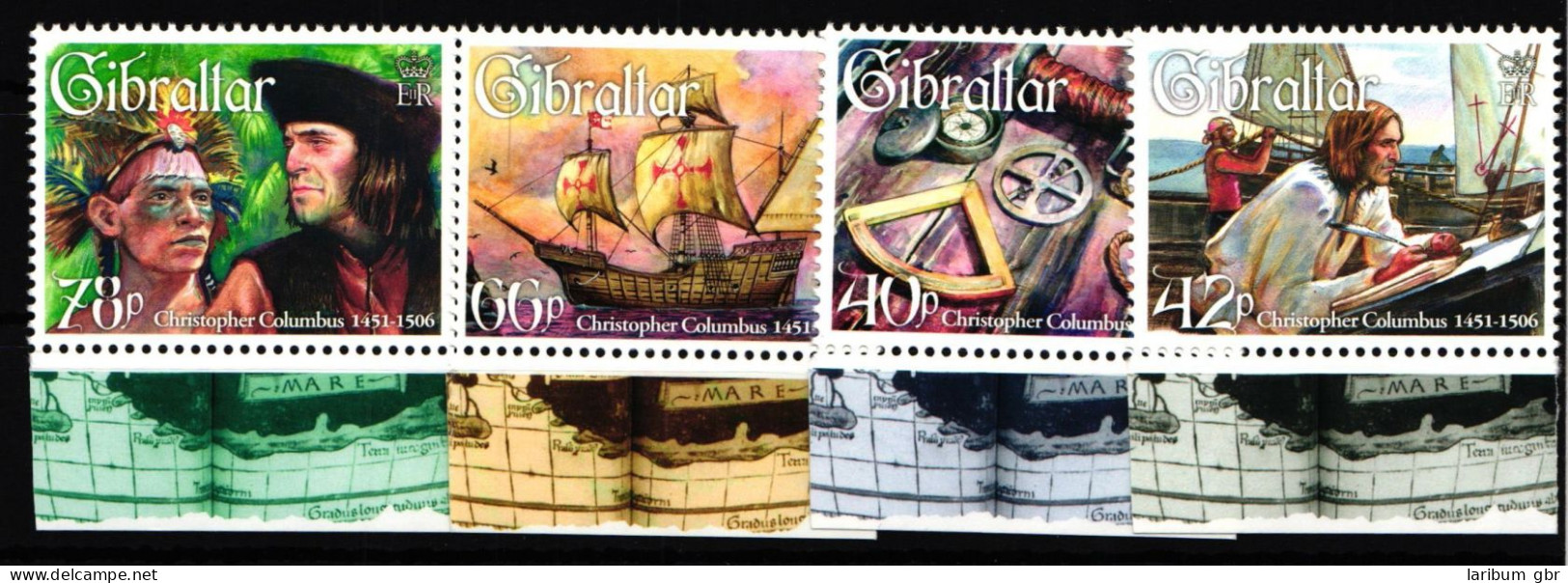Gibraltar 1186-1189 Postfrisch Schifffahrt #HS227 - Gibraltar