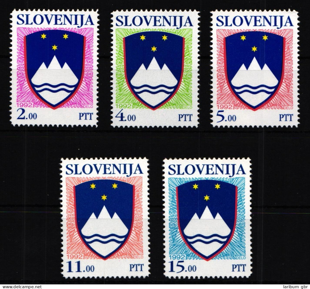 Slowenien 13-17 Postfrisch #GK338 - Slovenië