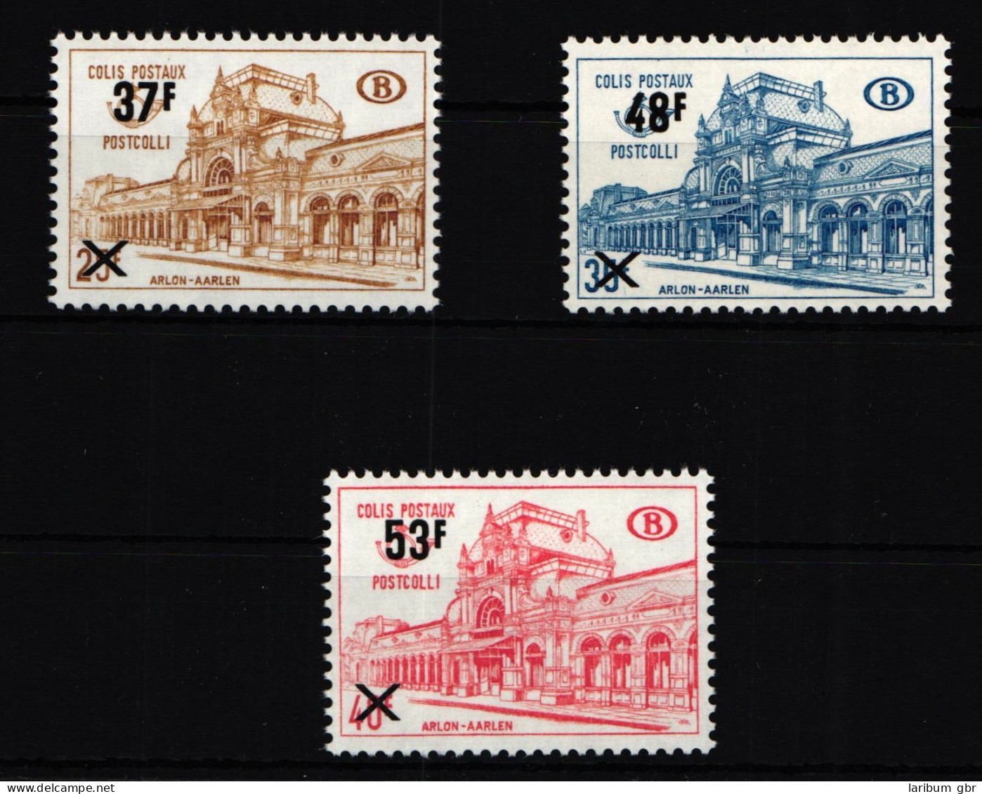 Belgien Postpaketmarken 64-66 Postfrisch #HJ995 - Autres & Non Classés