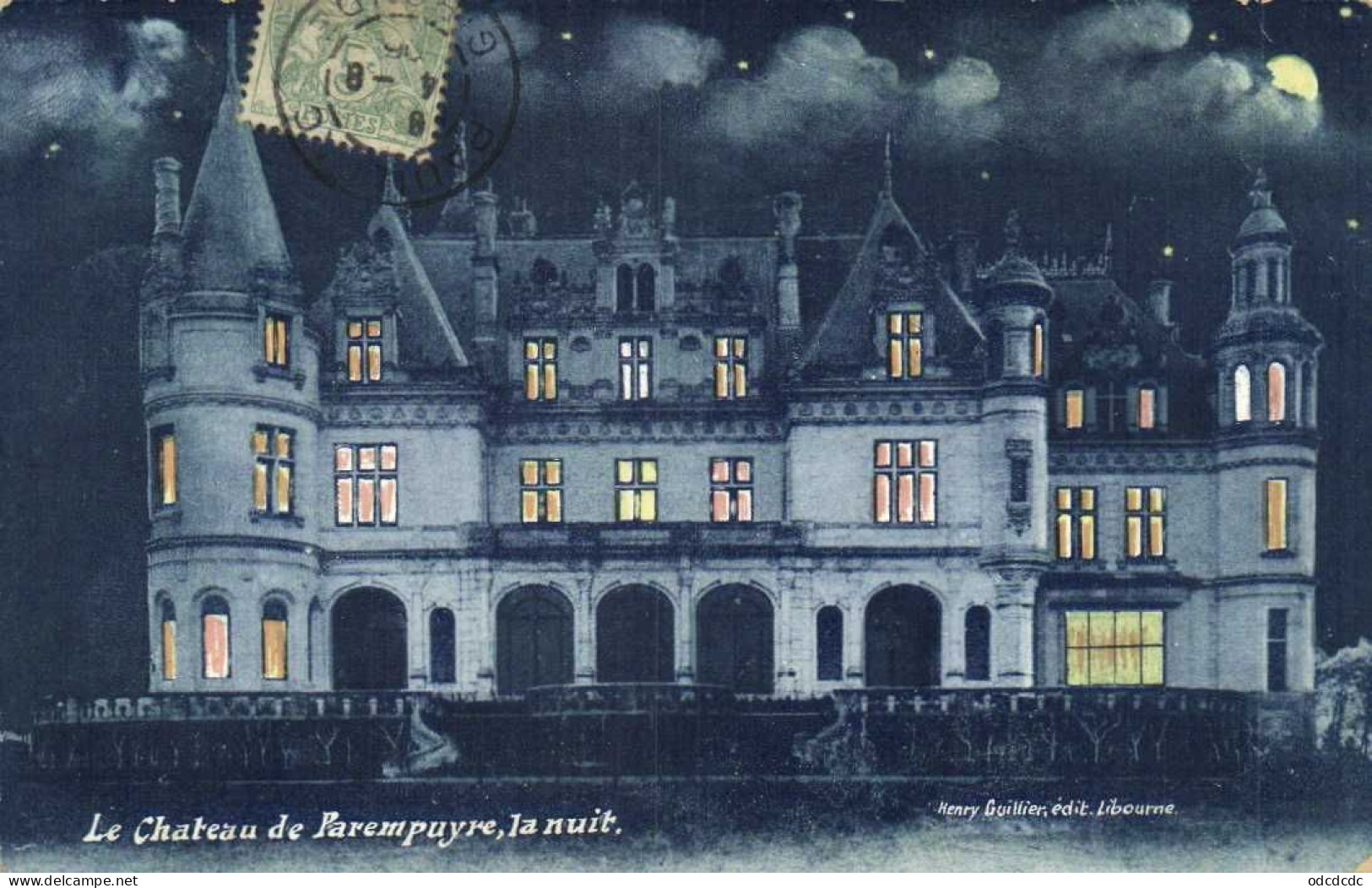 Le Chateau De Parempuyre ,la Nuit RV - Autres & Non Classés