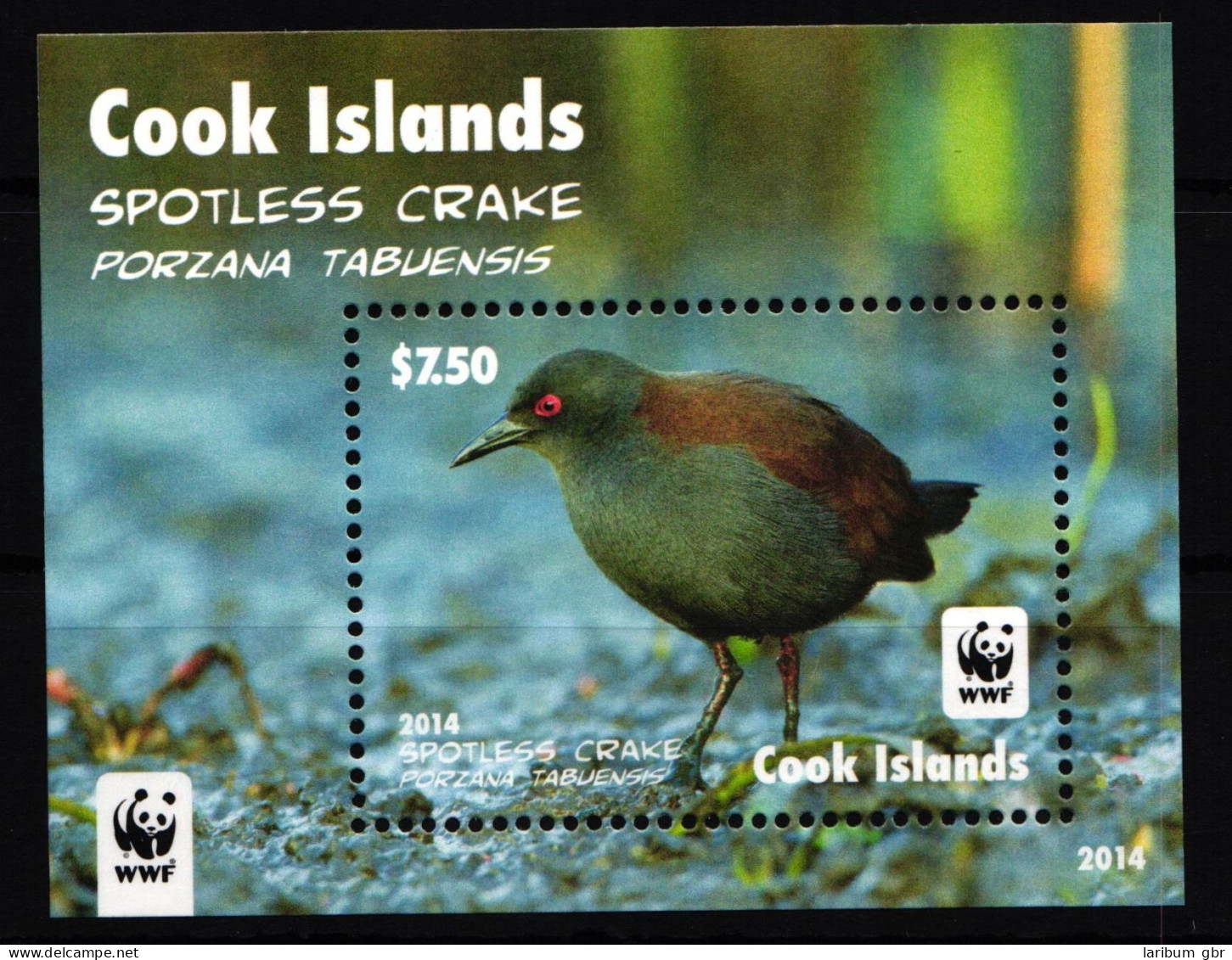 Cook Inseln Block 248 Postfrisch Vögel #HR455 - Cookinseln
