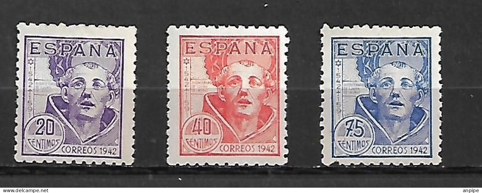 ESPAÑA, 1942 - Unused Stamps