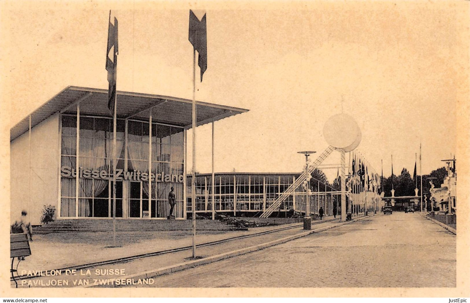 Exposition Universelle 1935 - PAVILLON DE LA FINLANDE  PAVILJOEN VAN FINLAND Cpa - Universal Exhibitions