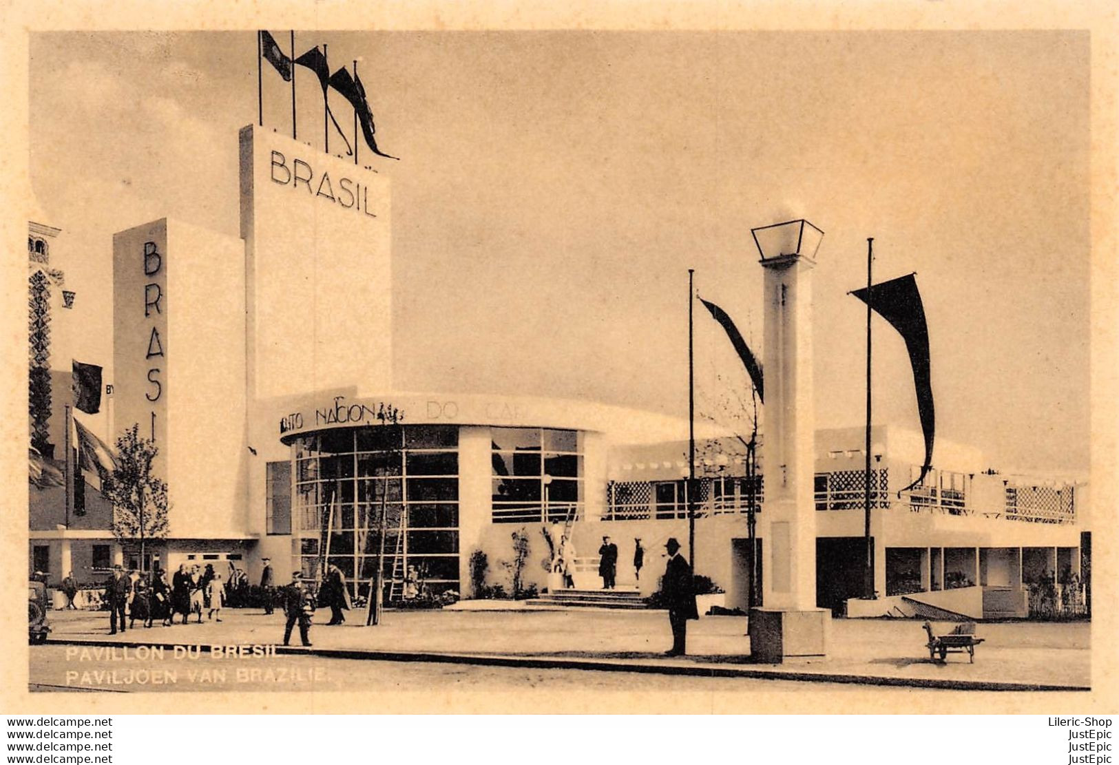 Exposition Universelle 1935 - PAVILLION DU BRESIL  PAVILJOEN VAN BRAZILIE - Universal Exhibitions