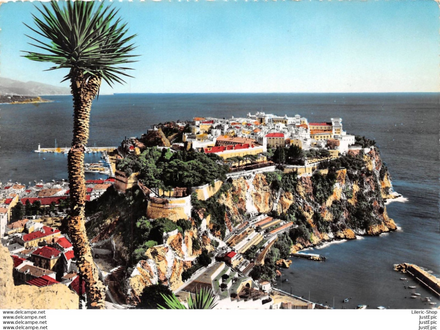Principauté De Monaco > Le Rocher - Cpsm GF ± 1960 - Mehransichten, Panoramakarten