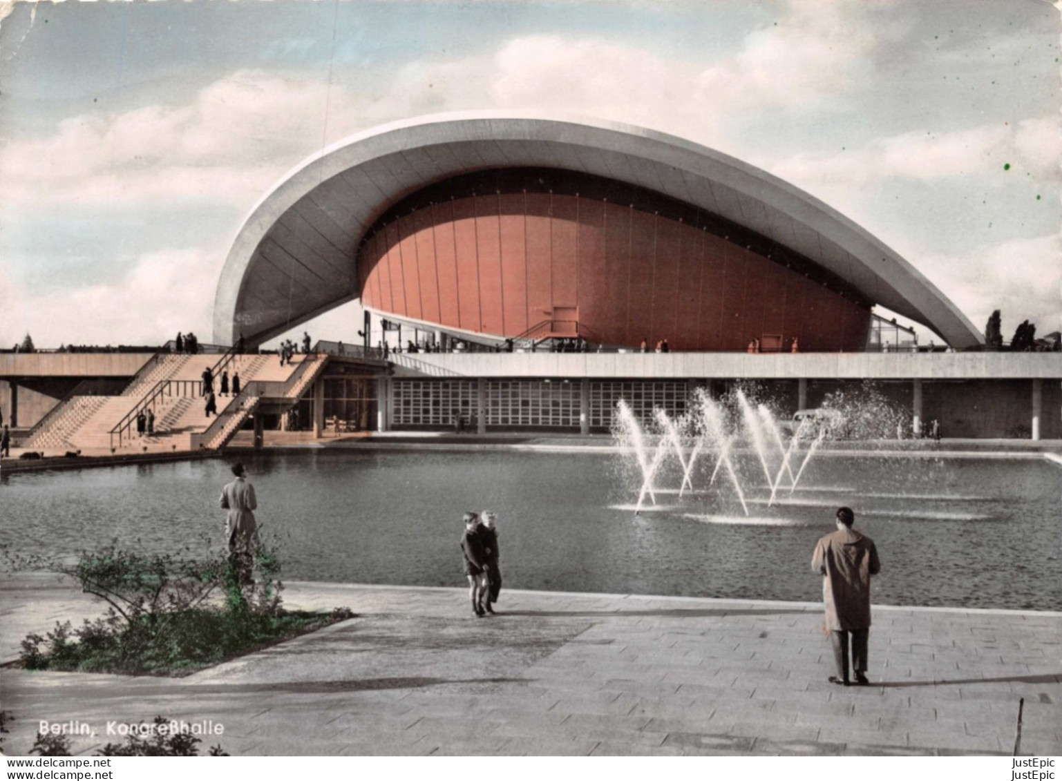 BERLIN KONGREßHALLE Im Tiergarten Architekt Hugh A. Stubbins (USA)  CPSM 1961 - Mitte