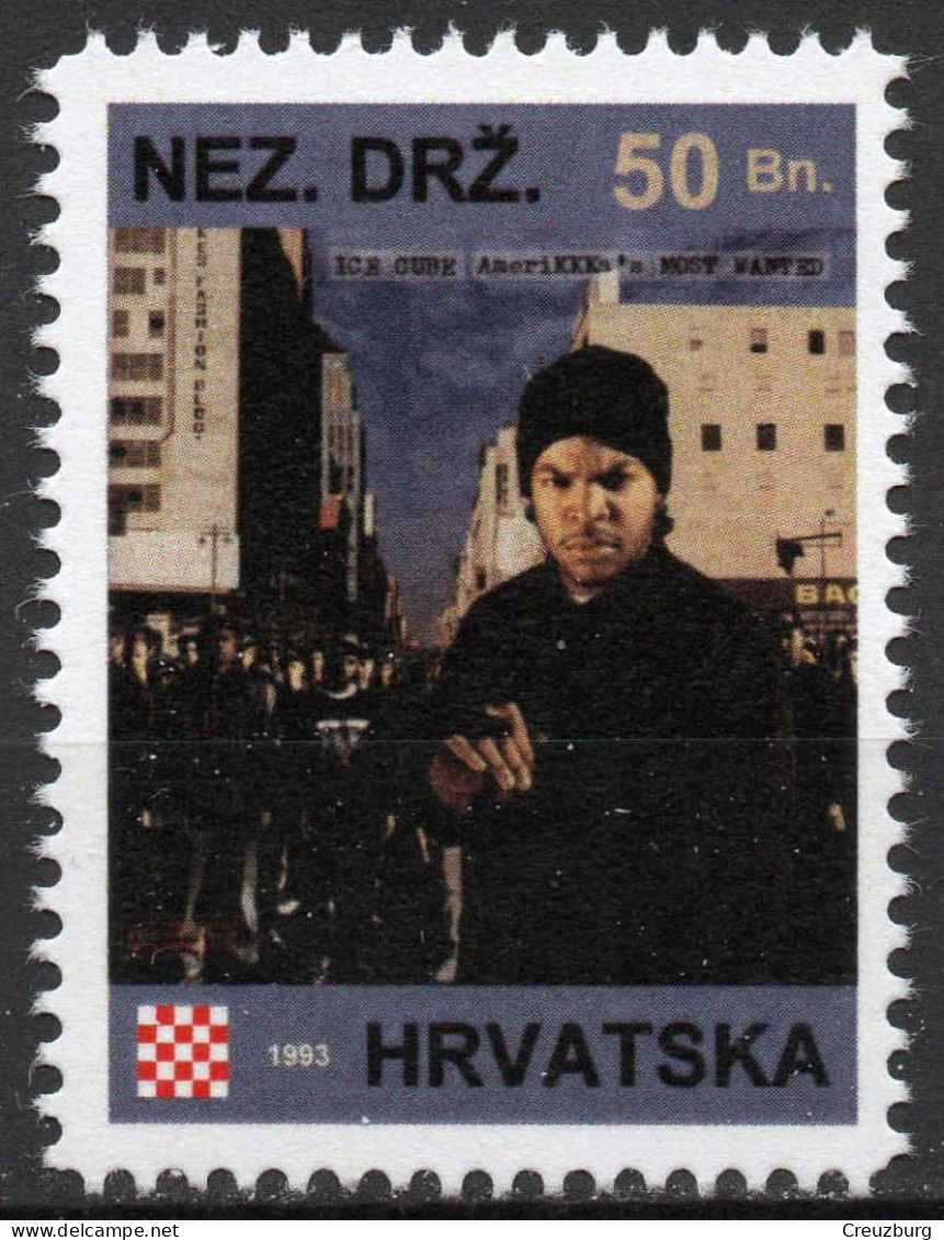 Ice Cube - Briefmarken Set Aus Kroatien, 16 Marken, 1993. Unabhängiger Staat Kroatien, NDH. - Kroatië