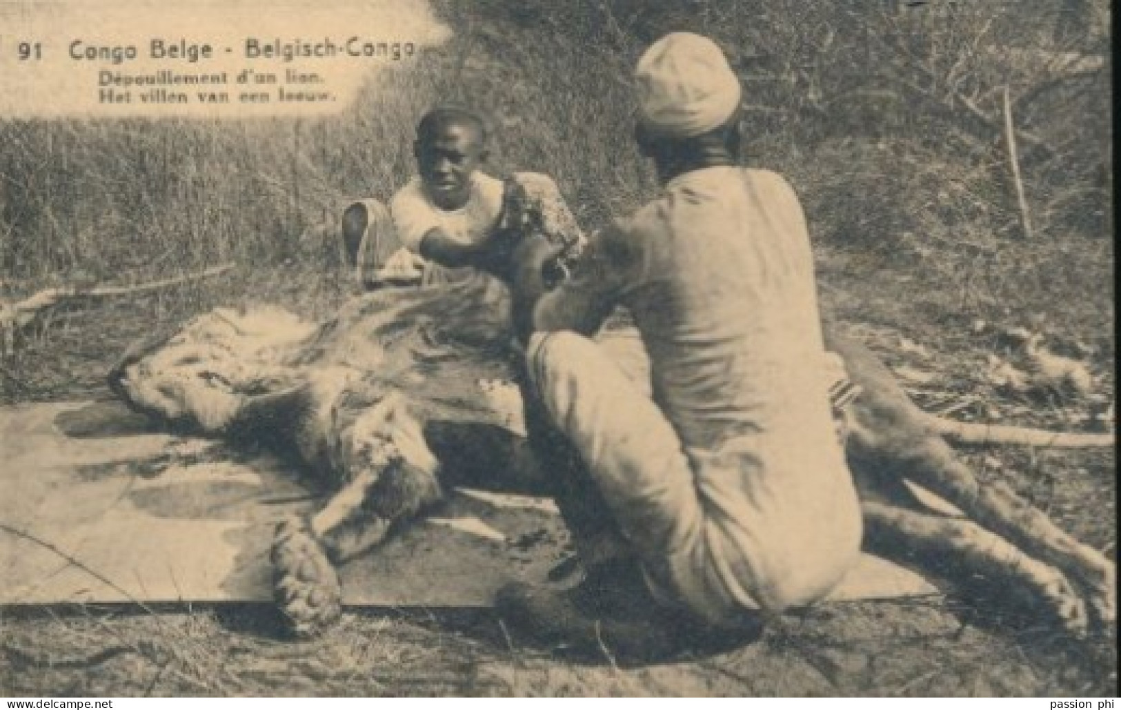 ZAC BELGIAN CONGO PPS SBEP 62 VIEW 91 USED - Entiers Postaux