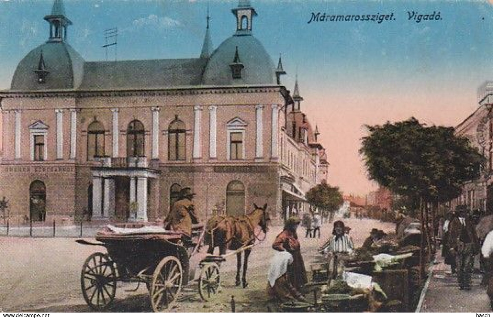 485226Vigadó, Máramarossziget. 1918.    - Roumanie