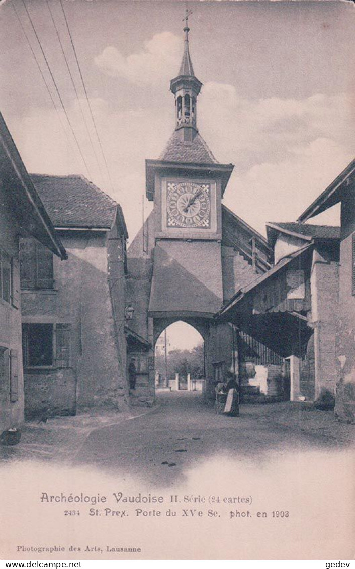 Archéologie Vaudoise, St Prex, Porte Du XVe (2434) - Saint-Prex