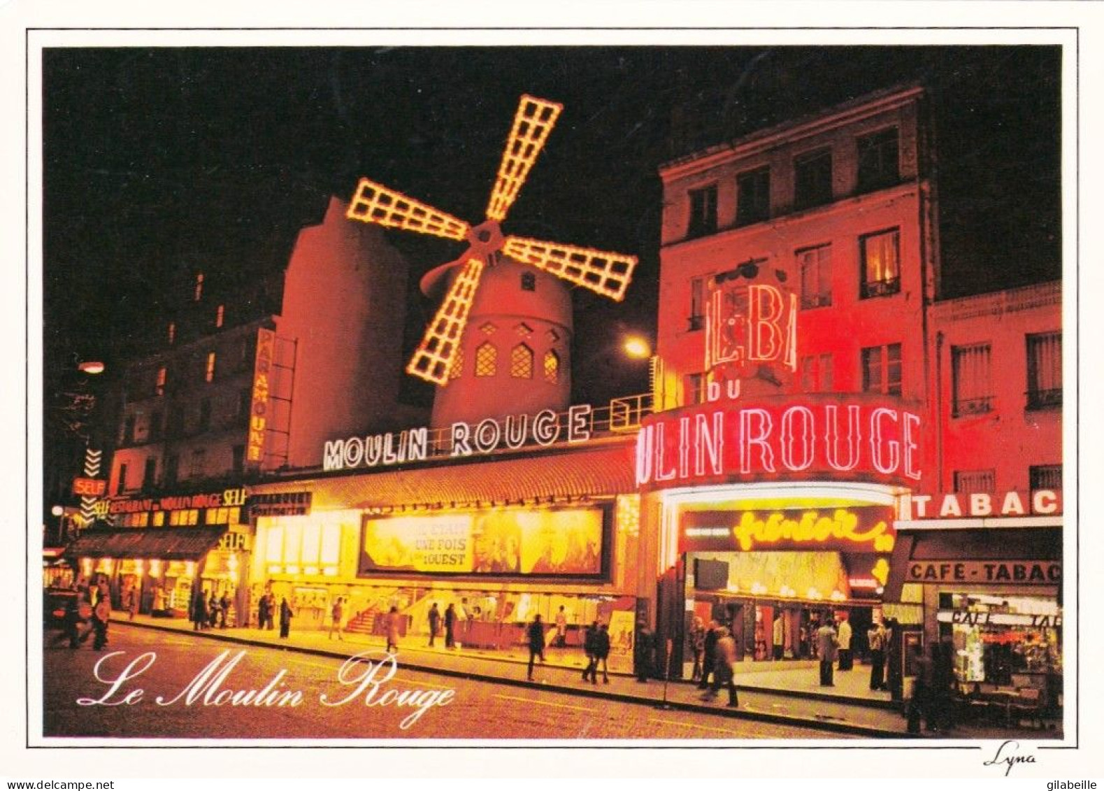 75 - PARIS 18 - Le Moulin Rouge - 82 Bd De Clichy - Arrondissement: 18